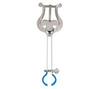 FUTUREORYY Portátil Para Partituras De Trompeta, Soporte Compacto y Ligero Color Plateado, Tamaño Pequeño Para Músicos Marcha