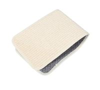 FUTUREORYY Protector Autoadhesivo para Sofá Gato Alfombra Rascador Resistente para Muebles Antirascaduras para Esquinas y Reposabrazos Blanco Fomenta Salud de Uñas y Protege Muebles