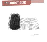 FUTUREORYY Protector para Canalones de Plástico Resistente con Malla Antiobstrucción Conjunto con Estacas para Jardín y Huerto Instalación Rápida y Duradera