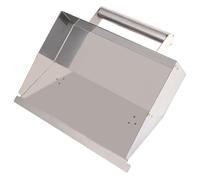 FUTUREORYY Raspador de Yeso Manual Acero Inoxidable con Mango Ergonómico, Herramienta para Decoración y Acabado de Paredes de Cemento, Uso en Albañilería y Construcción, Resistente y