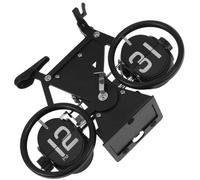 FUTUREORYY Reloj de Escritorio Vintage Bicicleta Mecánico Diseño Retro Elegante para Decoración de Oficina y Hogar Resistente y Funcional para Regalo