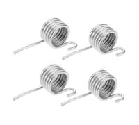 FUTUREORYY Resortes Metálicos de Repuesto para Escurridor de Cubo de Fregona, 4 Piezas, Compatibles Cubo Trapeador Rectangular Comercial, Accesorios para Limpieza Doméstica y Profesional