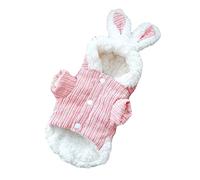 FUTUREORYY Ropa de Perro Engrosada Cubrir Cachorro Sudadera Abrigo Perro Tejonero Ropa pequeño Mascota con Capucha Linda de Adorable suéter para Mascotas de Mascota