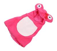 FUTUREORYY Ropa para Loros Invierno XL Roja de Coral Polar Traje Térmico para Aves de Compañía Abrigo Cálido para Pájaros Pequeños y Medianos Protección contra Frío Intenso