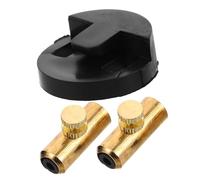 FUTUREORYY Set De 3 Sordinas Para Violonchelo Ajustables De Metal Efecto y Goma, Accesorios Metálicos Para Control De Sonido, Adecuado Para Práctica, Ensayo y Concierto