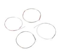 FUTUREORYY Set de cuerdas para pipa 4 piezas, resistentes y estables, sonido nítido con ricos armónicos, para músicos y estudiantes clásicos, embalaje hermético para mayor conservación