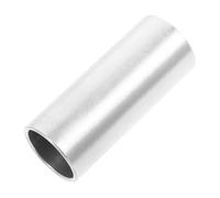 FUTUREORYY Slide de Guitarra Eléctrica de Metal Inoxidable, Plata, 60 Mm, Accesorio para Instrumentos Musicales, Práctico para Tocar Blues, Jazz y Country, Complemento para Cuerdas