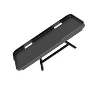 FUTUREORYY Soporte para Enrutador y Decodificador sin Perforaciones Estante Organizador Negro Parte Superior del Monitor de TV Estante Flotante Compacto para Muebles de Televisión