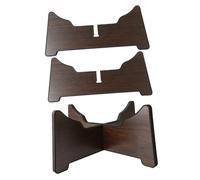 FUTUREORYY Soporte para Tambor de Lengua Ajustable y Estable Soporte de Exhibición para Piso con Diseño Elegante Oscuro para Presentaciones Profesionales y Exhibición de Tambores de Lengua