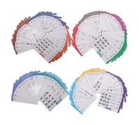 FUTUREORYY Tarjetas de de de Piano para Principiantes Guía Profesional de Práctica Papel con Impresión Duradera Herramienta Flexible para Aprendizaje Rápido y Educación Musical