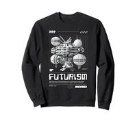 Futurismo Ciencia Ficción Estación Espacial Futuro 2030 Sudadera