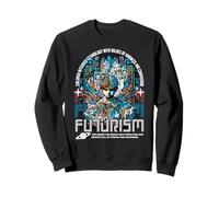 Futurismo de Ciencia ficción Los niños integran la tecnología Sudadera