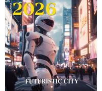 Futuristic City Calendar 2026: Skylines ahead of their time captured in bold architectural vision