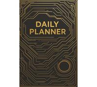 "Futuristic Daily Planner - 365 Pages | 6x9 Inch Compact Design for Business, University & College Success"
