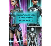 Futuristic Fashion Chronicles: A Coloring Journey into the Cyber World