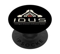 Futuristic IDUS Sci-Fi AI Symbol Pragmata System Game Design PopSockets PopGrip Adhesivo