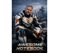 Futuristic Lined Notebook for Writing and School Notes: 110-Page Lined Notebook with Sci-Fi Armored Character Design