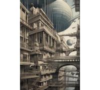 Futuristic Urban Architecture Dotted Sketchbook - Sci-Fi Cityscape Journal for Concept Art, Design, and Creativity