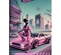 Futuristic Vibes 2025 Planner: Shine Bright, Black Girl!