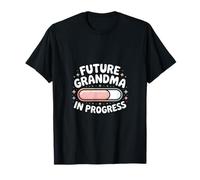 Futuro Abuela En Progress Familia Camiseta
