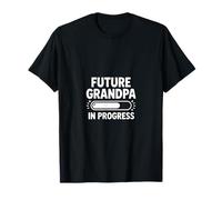 Futuro Abuelo En Progress Mensaje Divertido Camiseta
