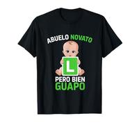 Futuro Abuelo Novato Prácticas Nieto Nieta Bebé Divertida Camiseta