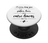 Futuro Abuelo Primerizo 2026 Anuncio Abuelos Bebé En Camino PopSockets PopGrip Adhesivo