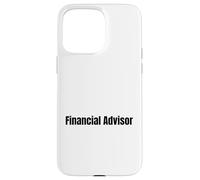 Futuro Asesor Financiero Motivación Estudiantil Carcasa para iPhone 15 Pro MAX