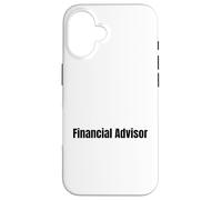 Futuro Asesor Financiero Motivación Estudiantil Carcasa para iPhone 16