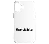 Futuro Asesor Financiero Motivación Estudiantil Carcasa para iPhone 16 Plus