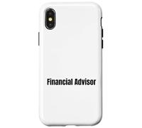 Futuro Asesor Financiero Motivación Estudiantil Carcasa para iPhone X/XS