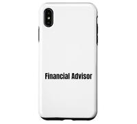Futuro Asesor Financiero Motivación Estudiantil Carcasa para iPhone XS MAX