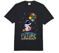 Futuro Astronauta con Planetas Astronomía para niños Comfort Colors Adult Heavyweight T-Shirt