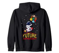 Futuro Astronauta con Planetas Astronomía para niños Sudadera con Capucha