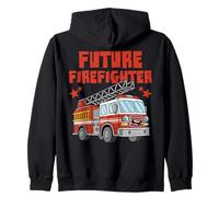 Futuro Bombero Camión de Bomberos Bomberos Salvador de Bomberos Sudadera con Capucha
