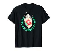 Futuro Brillante Libro Ardiente Visión Poder Intuición Camiseta