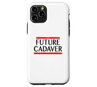 Futuro cadáver mórbido divertido espeluznante refranes de Halloween góticos Carcasa para iPhone 11 Pro