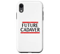 Futuro cadáver mórbido divertido espeluznante refranes de Halloween góticos Carcasa para iPhone XR