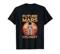 Futuro Colonista de Marte Divertido Ocupar Marte Camiseta gráfica económica