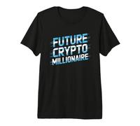 Futuro Crypto Millionaire Funny Cryptocurrency Investor Camiseta Premium