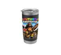 Futuro diseño de la estación de bomberos de bomberos Vaso térmico de acero inoxidable de doble pared