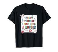 Futuro Doctor Chica Aspirante Médico Pre Med Estudiante Chicas Camiseta