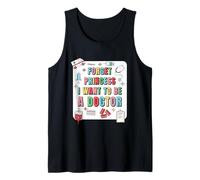 Futuro Doctor Chica Aspirante Médico Pre Med Estudiante Chicas Camiseta sin Mangas