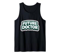 Futuro Doctor Joven Escuela de Medicina Estudiante Médico Camiseta sin Mangas