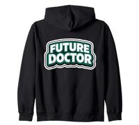 Futuro Doctor Joven Escuela de Medicina Estudiante Médico Sudadera con Capucha