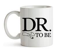 Futuro Doctor Taza Con Asa Tazas Cerámica Taza De Café Para Té Leche Hogar 330Ml