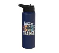 Futuro entrenador de caballos Stainless Steel Insulated Water Bottle