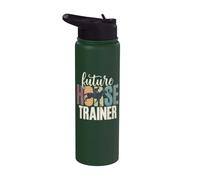 Futuro entrenador de caballos Stainless Steel Insulated Water Bottle