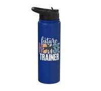 Futuro entrenador de caballos Stainless Steel Insulated Water Bottle