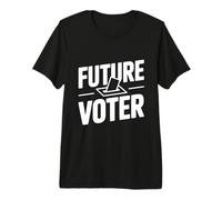 Futuro Entusiasta de los votantes empoderando el Voto Juvenil Camiseta Premium